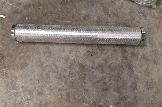 Le tuyau d'acier duplex SS316L de fil de V a enveloppé le filtre pour puits de tube fente de 0,1 - de 30mm
