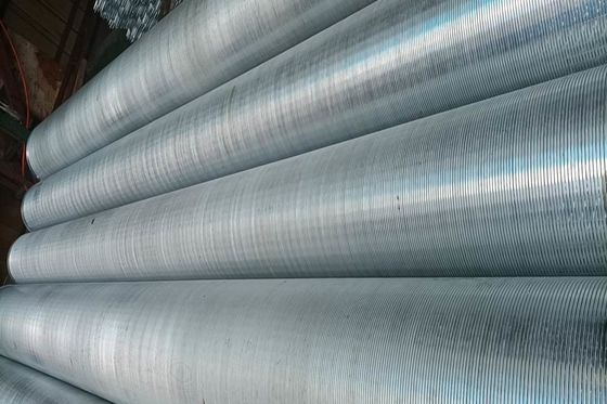 Le contrôle de sable d'écrans enveloppé par fil de Q195 Q235 siffle profondément bien 10Inch