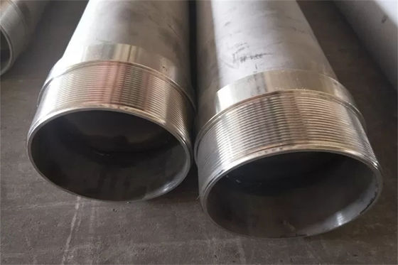 Les écrans enveloppés par fil filetés se rouillent tuyau d'acier inoxydable résistant d'Electropolished