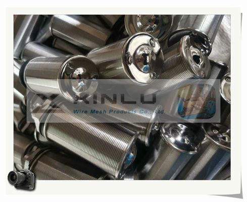 Triangular Water Filter Nozzles 45mm Diameter Wedge Wire High Flow Nozzle