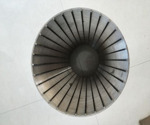 Cale de fil du tamis filtrant d'acier inoxydable du sable 304 de puits d'eau V