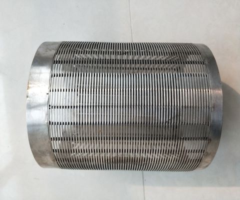 D'Electropolished de l'eau de tamis filtrant aucun V fil magnétique des éléments SS304 ne s'est enveloppé