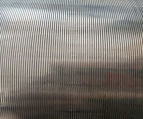 Cale de fil du tamis filtrant d'acier inoxydable du sable 304 de puits d'eau V