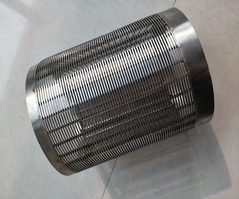 Cale de fil du tamis filtrant d'acier inoxydable du sable 304 de puits d'eau V