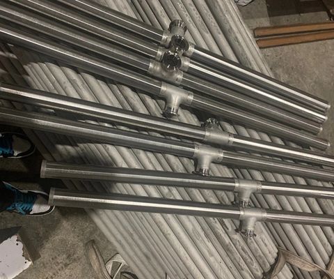 le filtre de tamis de 89mm solides solubles a adapté le filtre pour puits aux besoins du client continu de fente