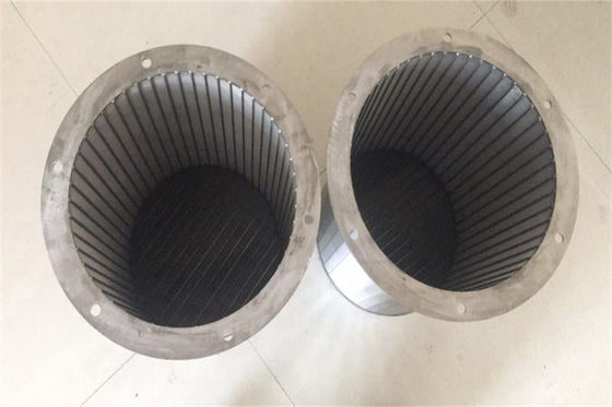 D'Electropolished de l'eau de tamis filtrant aucun V fil magnétique des éléments SS304 ne s'est enveloppé