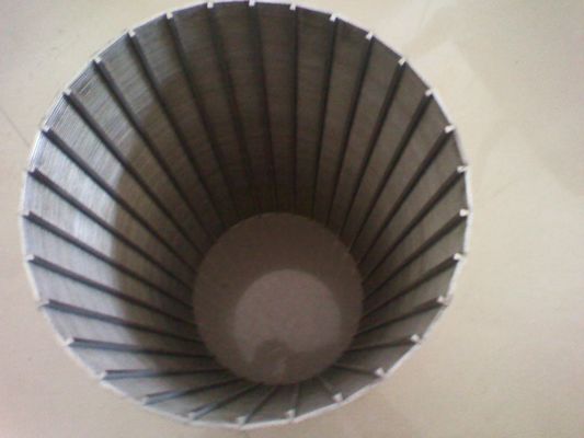 Tube continu de l'acier inoxydable AISI 316 d'écran de fente d'OD 126mm
