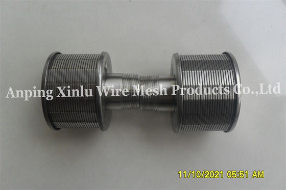 Filtre continu 1 Ton Flow Rate Nozzle de fente de Johnson Water Screen Nozzle DN 53mm