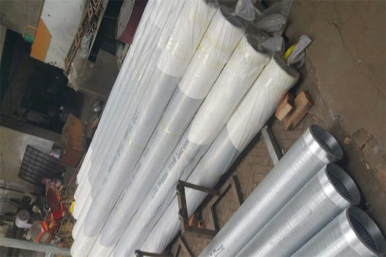 Contrôle enroulé en spirale de sable de tuyau du filtre pour puits AISI 316L de tube d'équipement d'agriculture