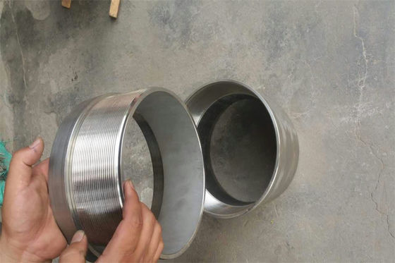 1 - 20 la garniture de forage de l'eau du filtre pour puits AISI 304 de contrôle de sable de pouce a adapté aux besoins du client