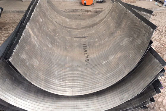 Écran de fil en acier à faible teneur en carbone de Johnson Static Sieve Bend Screen DSM V