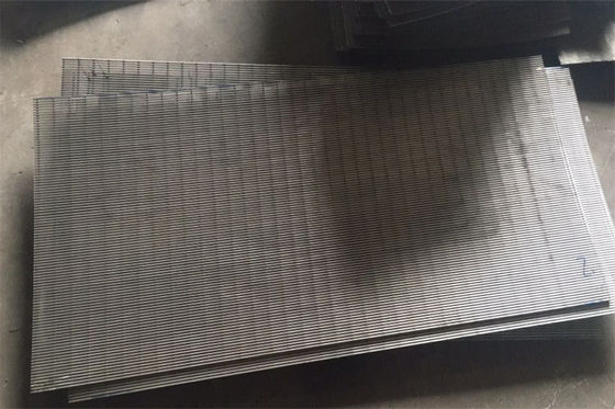 Écran de Juice Processing Static Wedge Wire de tamis filtrant du tamis 304L de solides solubles 304