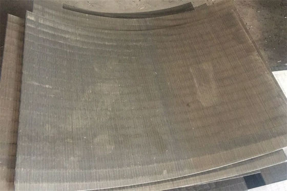 Écran de Juice Processing Static Wedge Wire de tamis filtrant du tamis 304L de solides solubles 304
