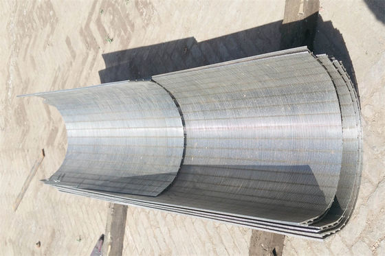 Écran de Juice Processing Static Wedge Wire de tamis filtrant du tamis 304L de solides solubles 304