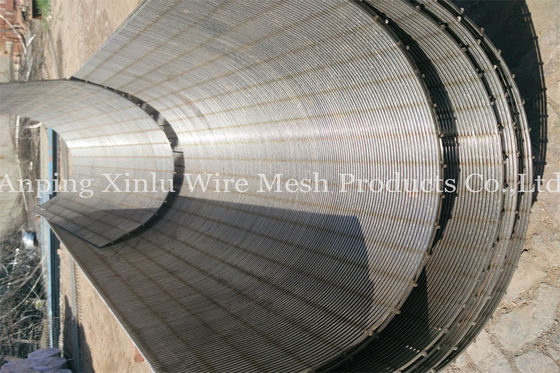 Écran de Juice Processing Static Wedge Wire de tamis filtrant du tamis 304L de solides solubles 304
