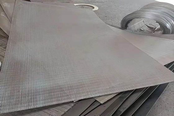 Panneau plat enveloppé d'écran de fil de cale épaisseur de 3 - de 12mm pour le séchage de grain