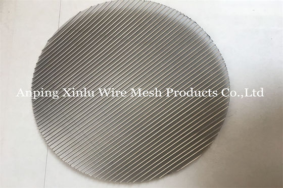 Le fil plat en métal d'écran en forme de V de panneau a soudé la grille de l'acier inoxydable 304