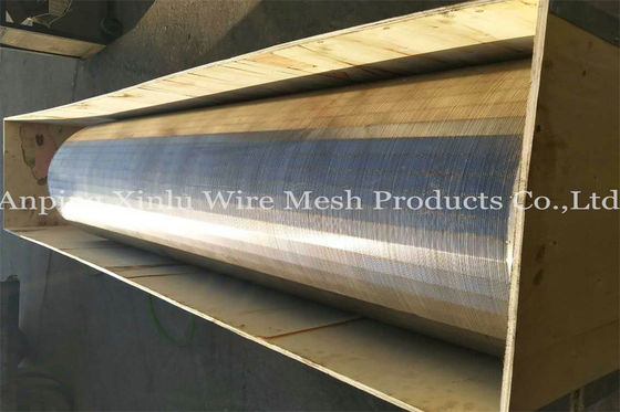 Johnson Rotary Sand Screen Cylindrical tamisent Vee Wire Screens fente de 0,2 - de 2mm