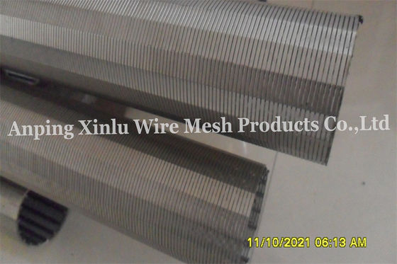 4&quot; écran de fente de puits de Johnson Wedge Wire Wrap Water a fileté le montage pour l'asséchage