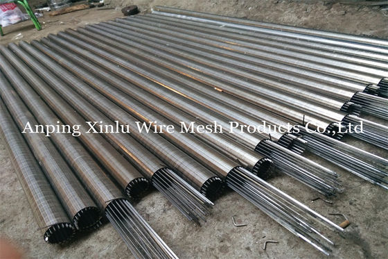 4&quot; écran de fente de puits de Johnson Wedge Wire Wrap Water a fileté le montage pour l'asséchage