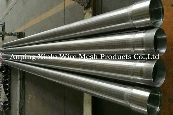 12&quot; Gap 1mm x L eaux souterraines de Johnson Sand Screen Pipe For d'enveloppe de fil de 3m V