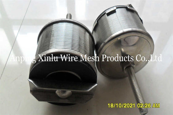Double bec DN 82mm Johnson Water Filter Strainer Nozzle d'écran de fil de cale d'écoulement