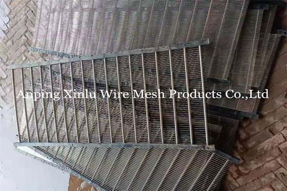 Grille industrielle de soutien de panneau d'écran de fil de cale d'acier inoxydable du filtre 304
