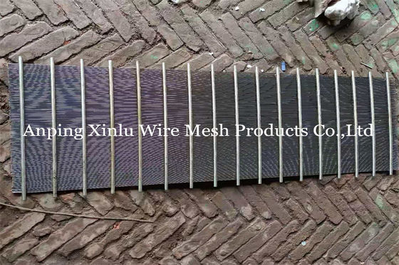 Grille industrielle de soutien de panneau d'écran de fil de cale d'acier inoxydable du filtre 304