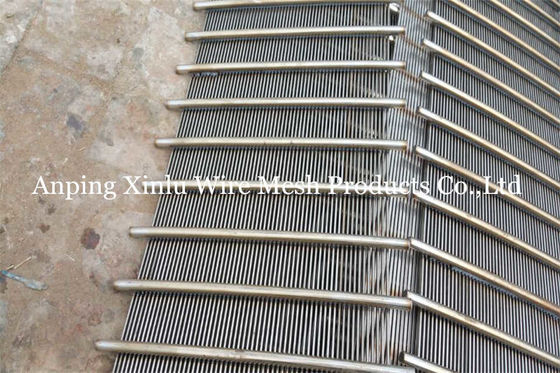 Panneau plat Johnson Grating Filter Plate d'écran de fil de cale de fente de solides solubles Aisi 304 1mm
