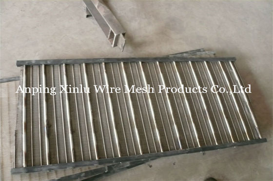Panneau plat Johnson Grating Filter Plate d'écran de fil de cale de fente de solides solubles Aisi 304 1mm