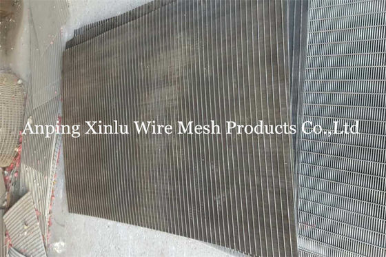 Soudage par résistance électrique encoché d'acier inoxydable Vee Wedge Wire Screen Panel