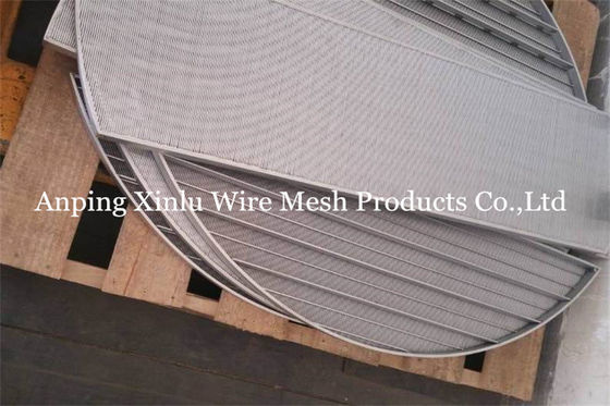 Soudage par résistance électrique encoché d'acier inoxydable Vee Wedge Wire Screen Panel