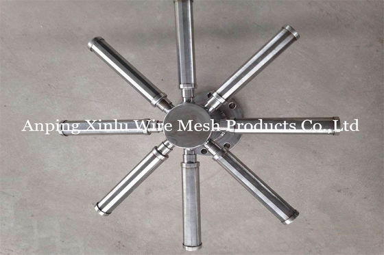 Assemblées DN32 219mm de solides solubles 316L Johnson Wedge Wire Lateral Pipe