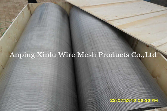 surface de Johnson Wedge Wire Screen Pipe de diamètre de 450mm et type doux de bord