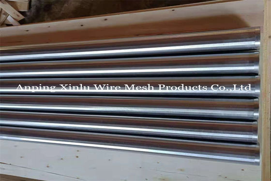3&quot; enveloppe Johnson Water Well Screen Pipe de fil de V avec la surface douce de filtration
