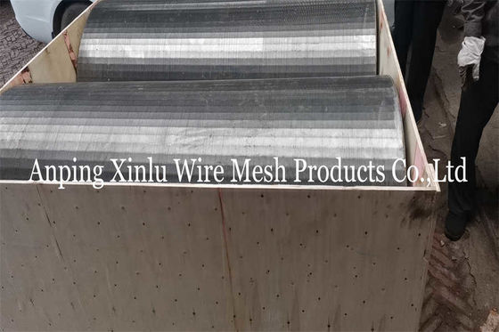 Aucune longueur continue magnétique 1800mm d'écran de fente de Vee Wire DN620mm