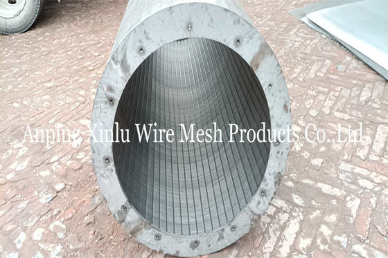 Aucune longueur continue magnétique 1800mm d'écran de fente de Vee Wire DN620mm
