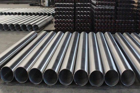 8&quot; tube formé triangulaire de filtre pour puits de l'eau de tuyau d'écran de fil de V