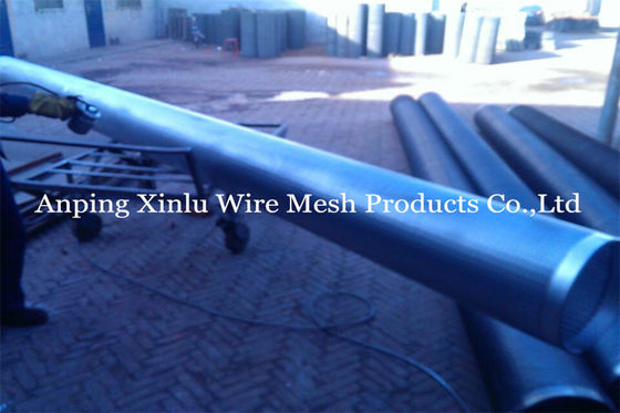6-5/8 » SS304 Johnson Wire Wrapped Screens Tubes pour l'eau Wells