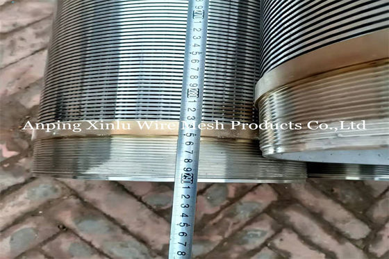 219mm Johnson en spirale V fil de déshydratation de puits de fil de fer sans polissage magnétique pour pompe à eau souterraine
