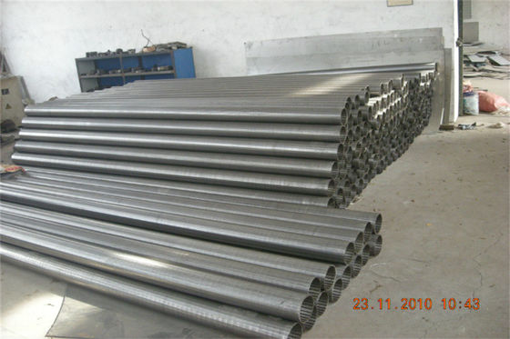 Anti-corrosion SS304 Diamètre 219mm Johnson fil de fer pour le puits d'eau de l'écran de tuyau 80 barres 8 &quot; fil spirale fil de fil de fil de filtre tube