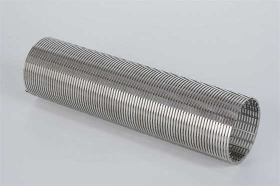 Johnson Stainless Steel Well Screen aucun tuyau de filtrage magnétique de fil de cale