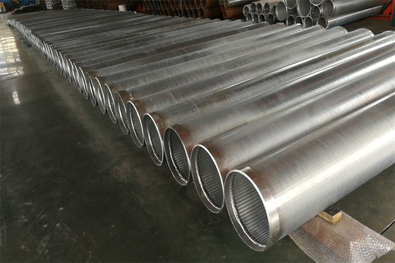 Johnson Screen Pipe Large Diameter galvanisé en acier à faible teneur en carbone 6-16 »