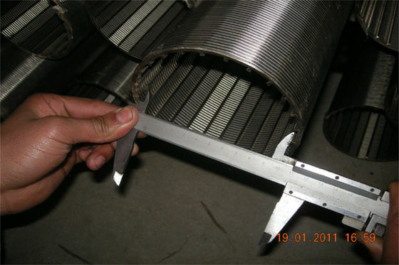 Élément filtrant remplaçable d'identification 116 Johnson Wire Screen Without Coating d'Aisi 304