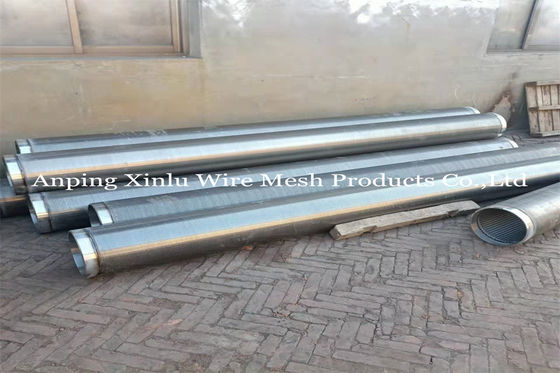tuyau de 12&quot; de 300mm Vee Wire Wrapped Johnson Screen pour le forage de puits de pétrole