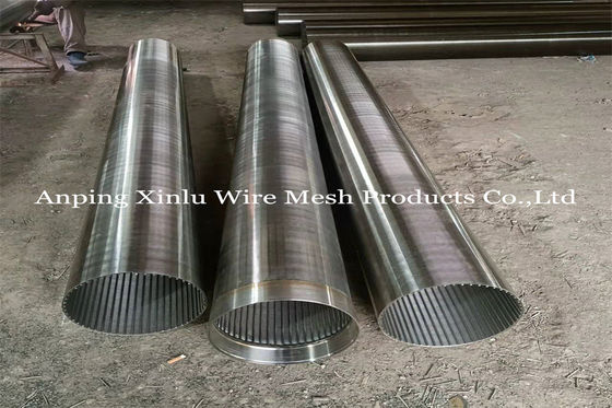 tuyau de 12&quot; de 300mm Vee Wire Wrapped Johnson Screen pour le forage de puits de pétrole