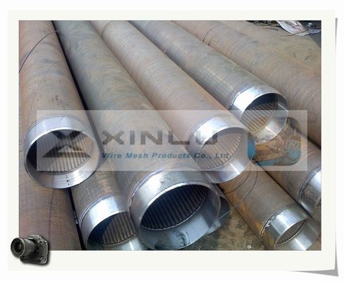 Tuyau à faible teneur en carbone 6-5/8 » longs 5.8m de Vee Wire Galvanized Dewatering Screen