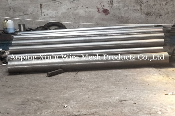 304 Johnson 200 mm de diamètre en acier inoxydable Écrans à fente continue pour puits en tube profond