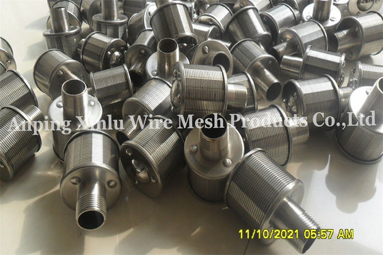 Bec NPT3/4 » Johnson Wire Filter Nozzle For de stariner de l'eau un filtre de charbon actif