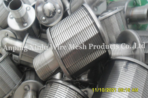 53mm M24 Johnson Wire Strainer Nozzle For un filtre de charbon actif